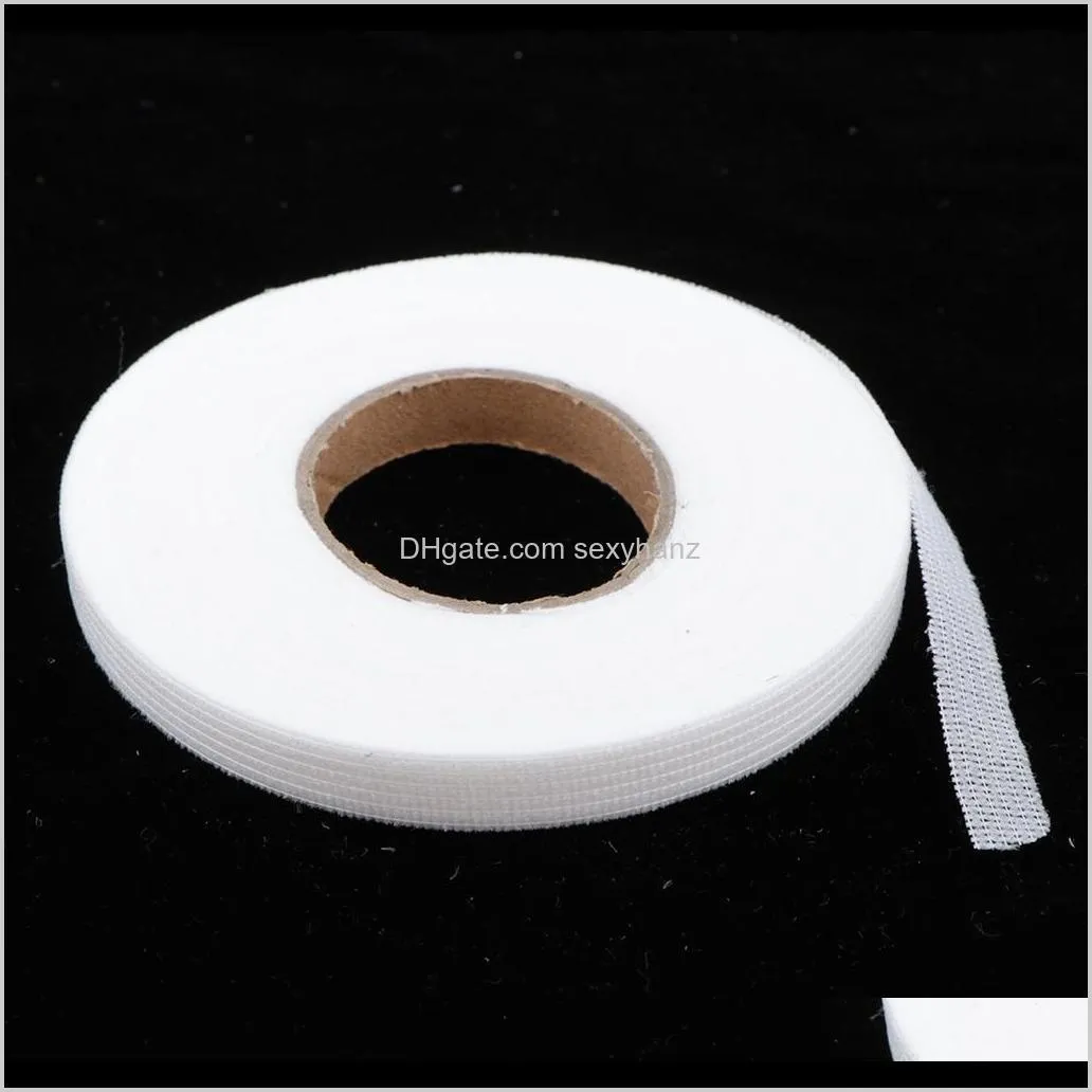 2 rolls 54 yards adhesive hemming tape iron on sewing fabric fusing tape 1cm