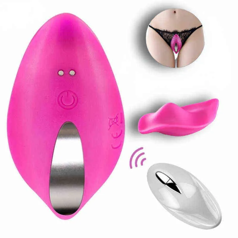 NXY Vibratoren Höschenvibratoren Drahtlose Fernbedienung Tragbarer Vibrator Sexspielzeug für Frauen Klitoris Stimulator Höschen Ei Schmetterling Vibrator 0105