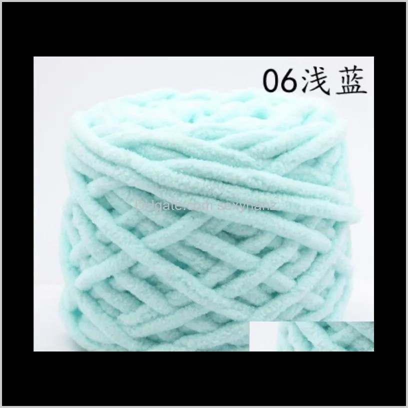 2021 wholesale-ice bar coarse yarn single strand knitting hand yarn diy knitting bag yarn hand scarf line