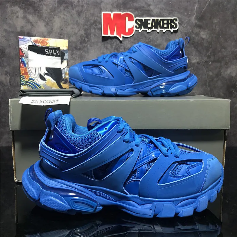 Top Quality Tripler Paris Casual Shoes Triple S Clear Trainers Sneakers Combination Crystal Bottom Men Women Fashion Breathable Dad Trainer