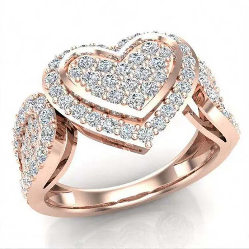 Jtv heart clearance shaped rings