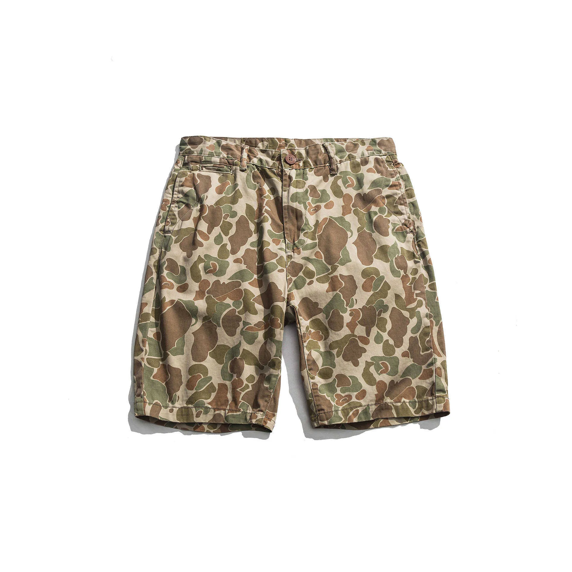 iidossan camuflagem shorts homens verão calça tática calça streetwear mulheres mulheres camo curto militar 210714