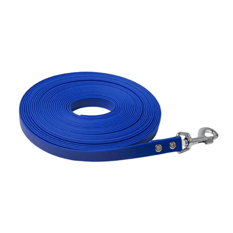 Colliers de chien Laisse nimble Laisse étanche Laisse durable corde PVC Great pour petite taille moyenne de 5ft 10ft de 16ft 16ft de 16ft réfléchissant