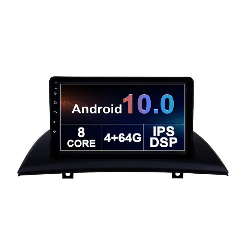 Araba DVD Video Oynatıcı BMW X3 Video GPS Oto Radyo Stereo Ile Wifi DSP Ayna SWC Android 10.0 8-Core Destek Ters Kamera