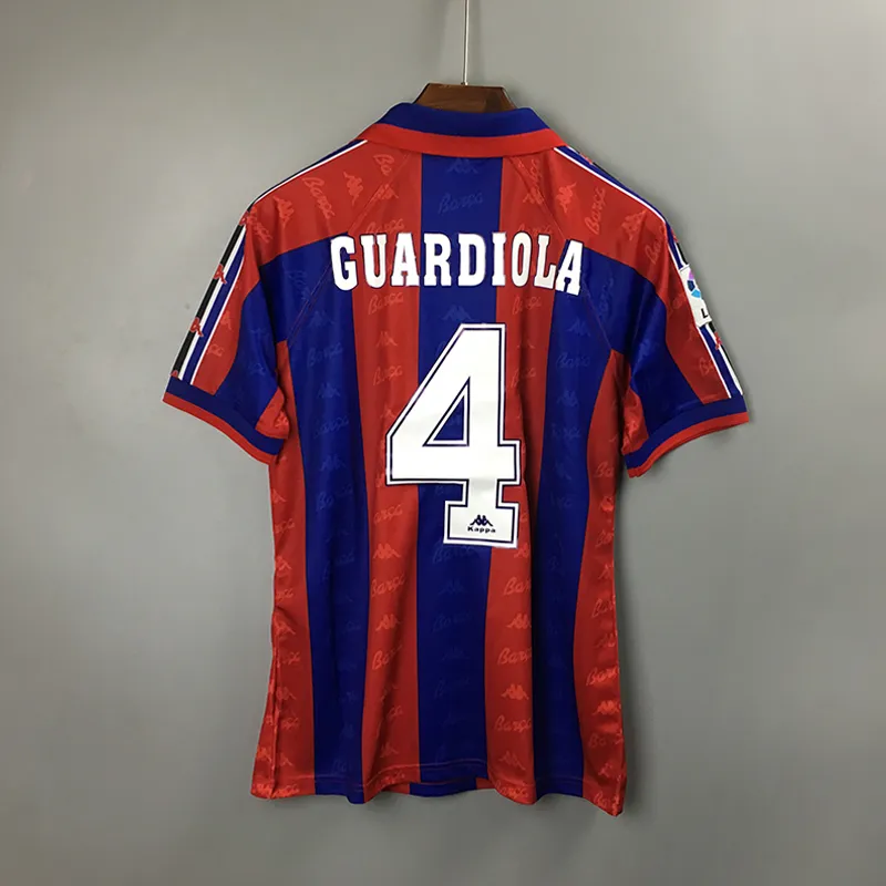 Retro Stoichkov 8 Home Soccer Jersey 1996 1997  From Retroes