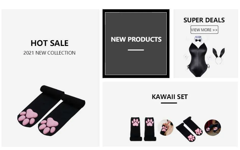 セクシーなセットojbkレディースバニーガールセクシーなコスプレは