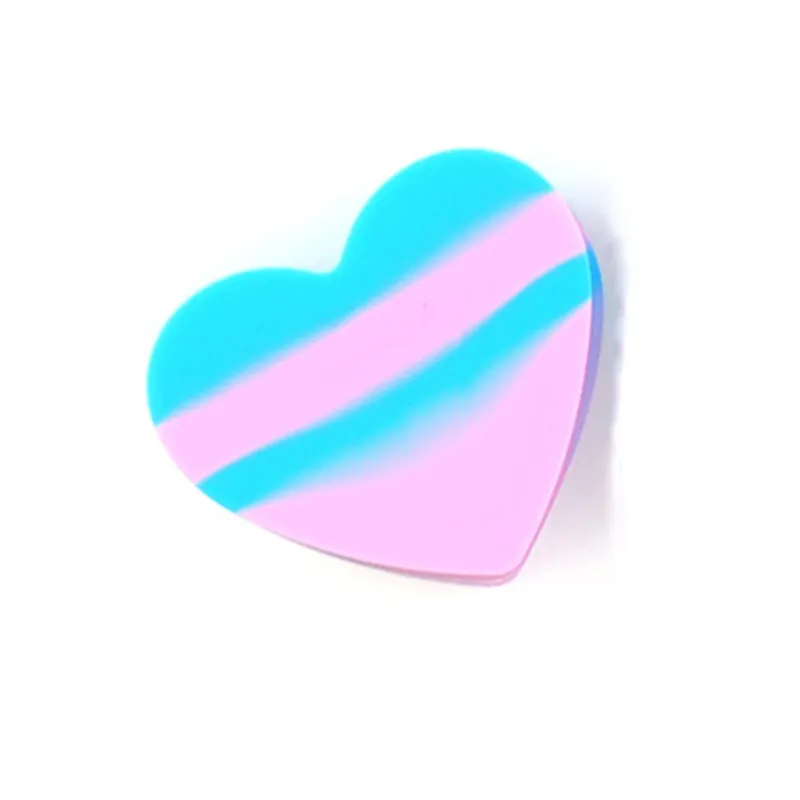 17ml Silicone Storage Box Creative Heart Shaped  Oil Can Packaging Boxes Household Cosmetics Display Personalized Gift