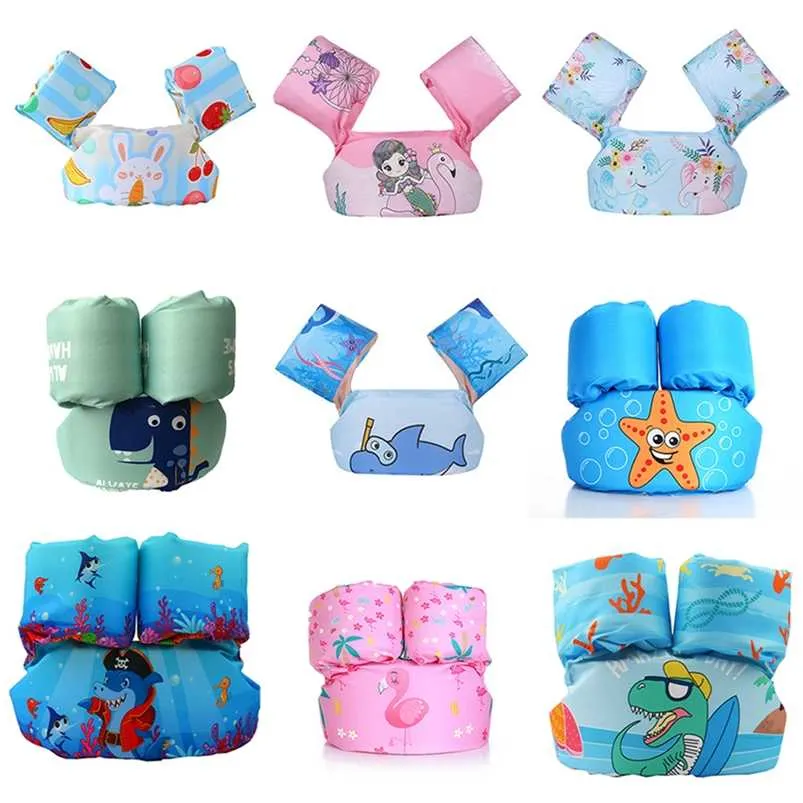 Brassard pour enfants Gilet de sauvetage flottant pour bébé Brassard de saut en mousse de sécurité pour enfants - Jeux - Jouets