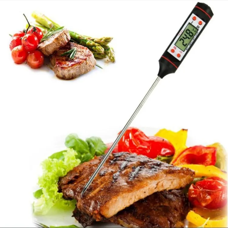Wholesale Digital BBQ Cooking Meat Thermometer Tesco Electronic Food