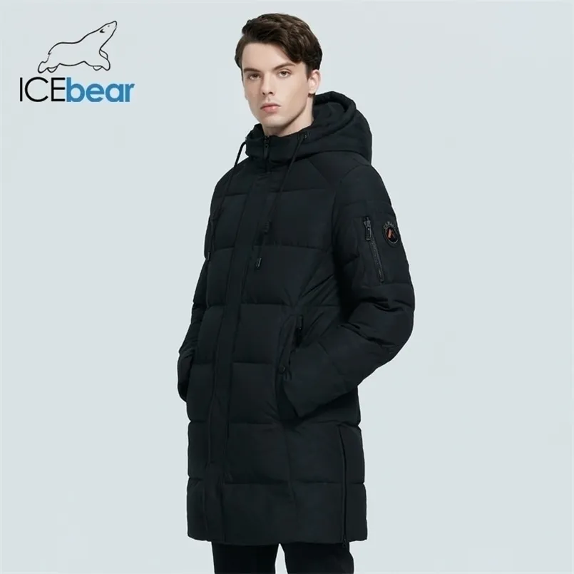 Heren Winterjas Hoogwaardige herenjas Winddicht Warm Hooded Parkas MWD20933I 211216