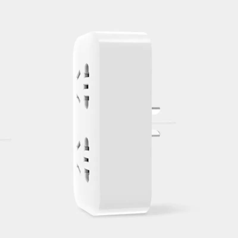 Original Xiaomi Mijia Sockets Två-position två-kontroll Converter Säkerhetsskydd Dörr Integrerad kopparbälte Högkraft vägguttag