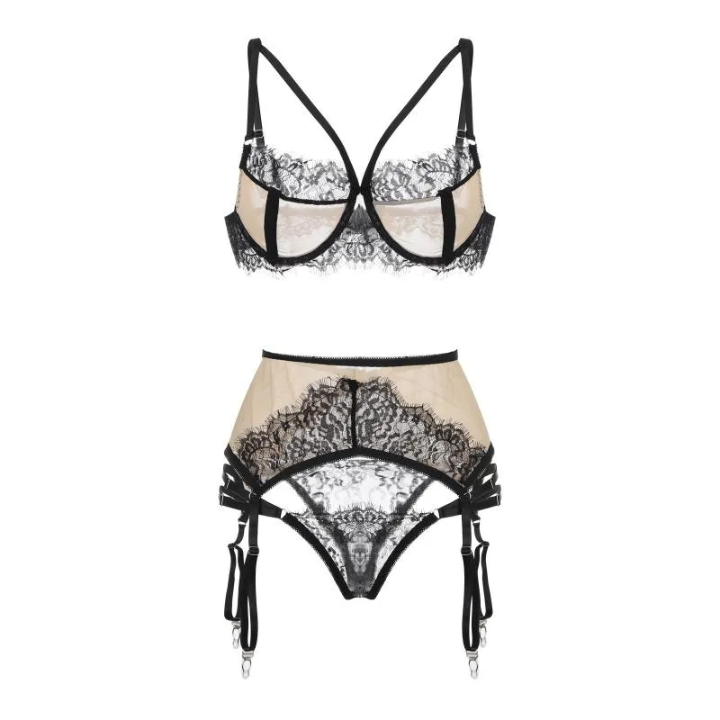 Translucent Pyjamas DHgate.com:Womens Sexy Lace Translucent Underwear Bras Sleepwear Steel ...