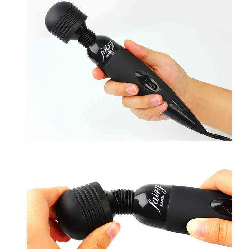 Vibratori NXY CON SCATOLA Multispeed Potente massaggiatore personale femminile a bacchetta Fairy Mini AV Vibratore Stimolatore del clitoride_voghion.com