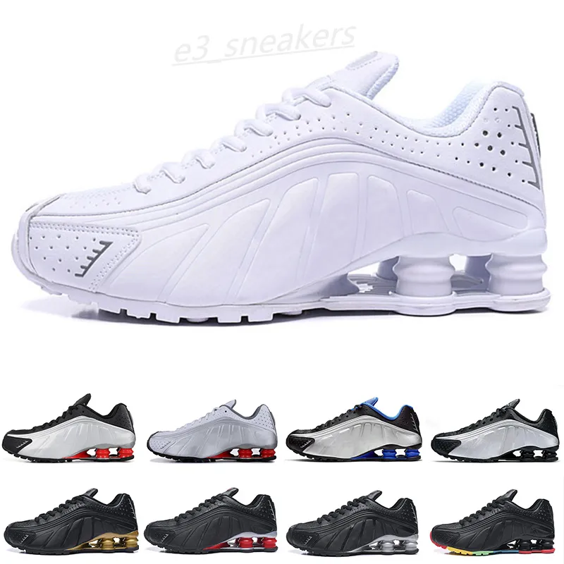 Дизайн 2021 R4 Мужчины спортивные кроссовки Triple Black White доставят oz nz 802 809 кроссовки кроссовки Zapatillas WD01