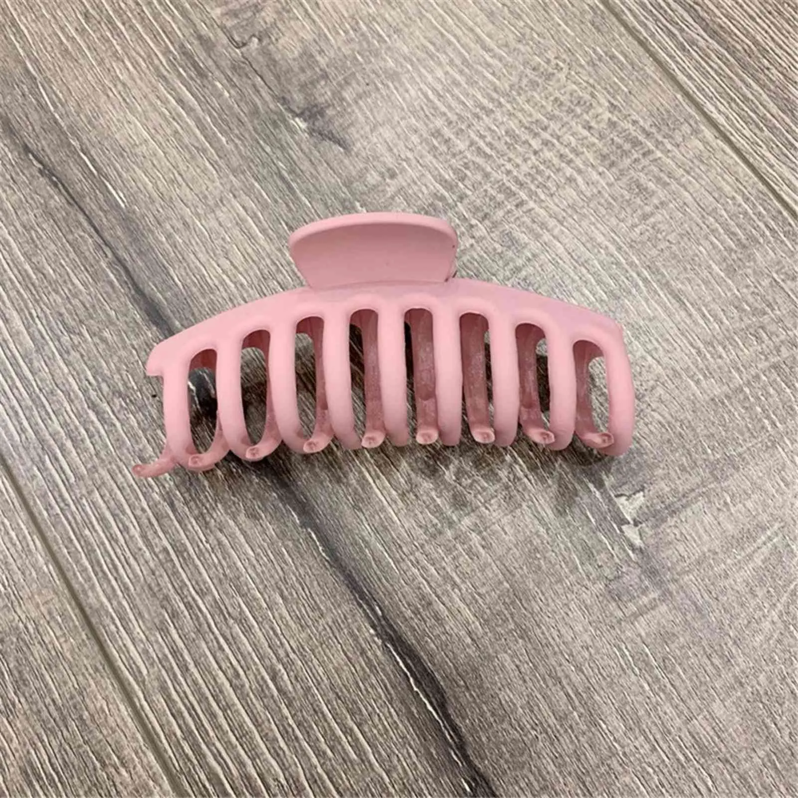 Korean Solid Big Hair Claws Elegant Frosted Acrylic Hair Clips Hairpins Barrette Headwear for Women Girls Hair Accessories #234