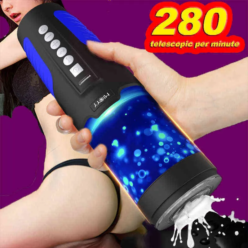 automatic masturbating machine Automatic Retractable Sex Machine – 6 cm Masturbation Machine with  Simulating Vibrator main image 1