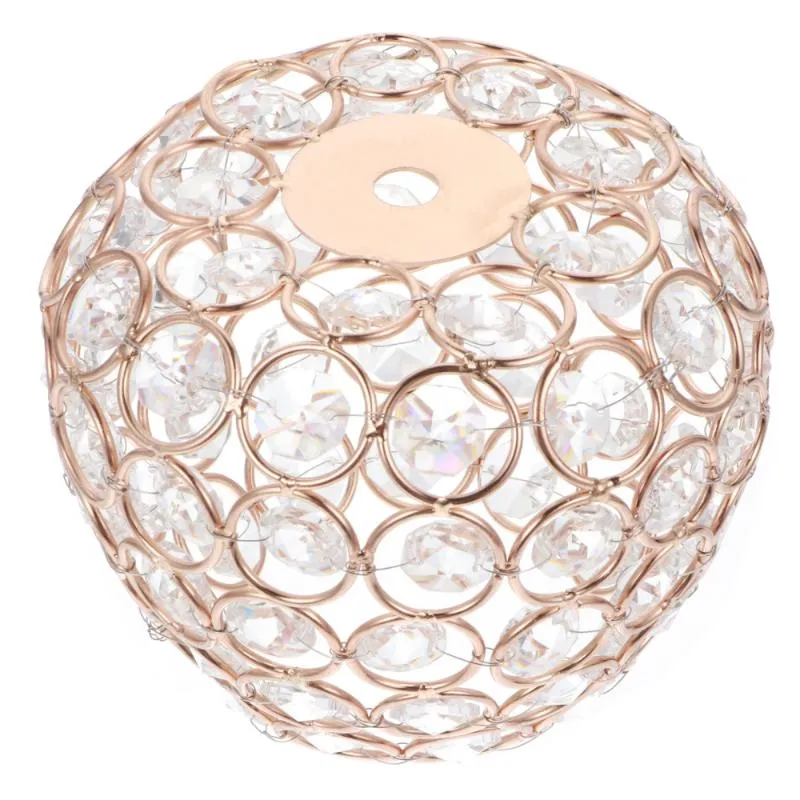 Lamp Covers Shades 1pc Crystal Light Shade Unieke Cover Plafond Lampenkap (Golden)