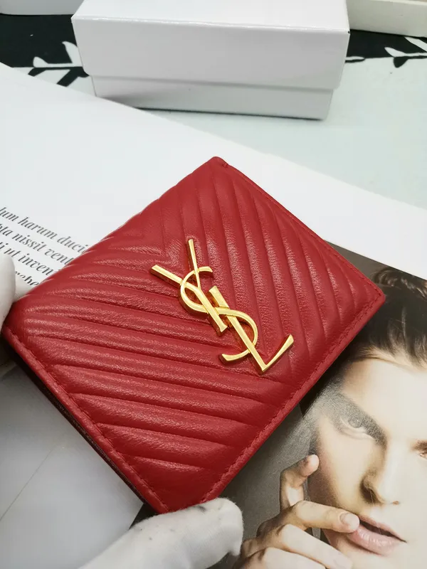 YSL coin purse, Women's Fashion, Bags & Wallets, Wallets & Card Holders on  Carousell