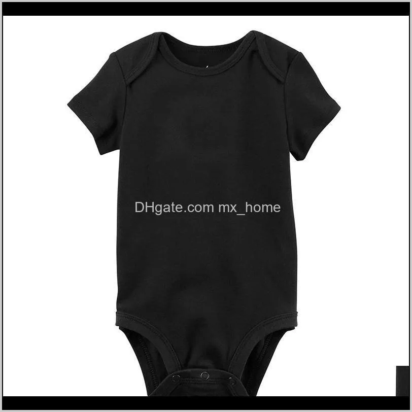 baby rompers baby jumpsuits pure cotton fabric seven color short sleeves summer rompers baby onesies infant clothes 0-24m rusia