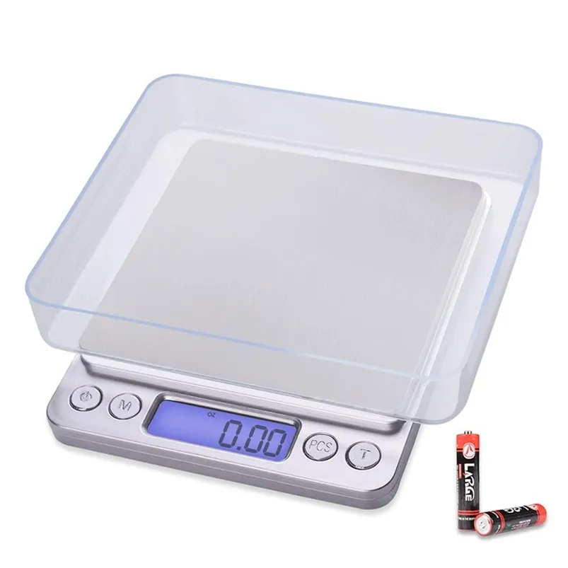 Portable Precise Mini Electronic Scales Libra Pocket Case Postal Kitchen Jewelry Weight Balance Digital Gram LCD Display 210728