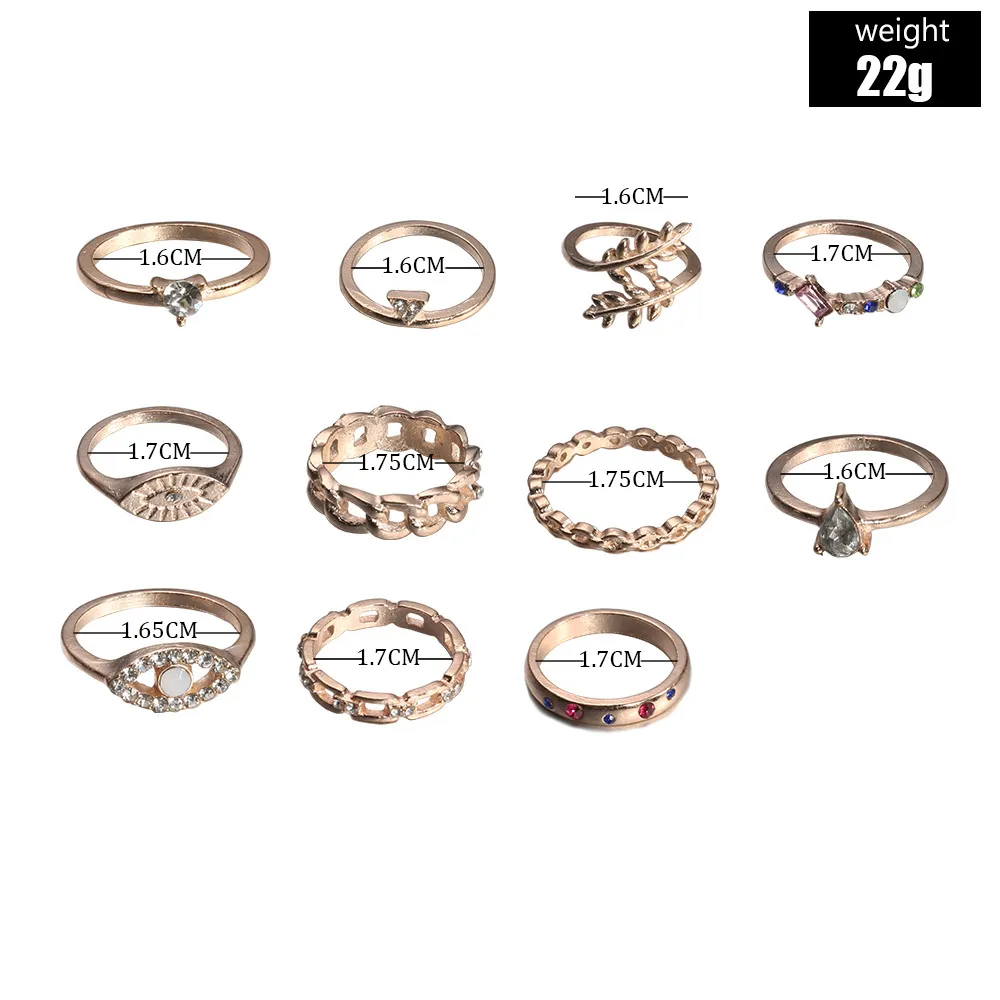 Buy la belleza Crystal Metal Rings For Girls in a Heart Shape Box (12  pieces, Silver, Sizes:14 mm,15mm,16mm) at Amazon.in