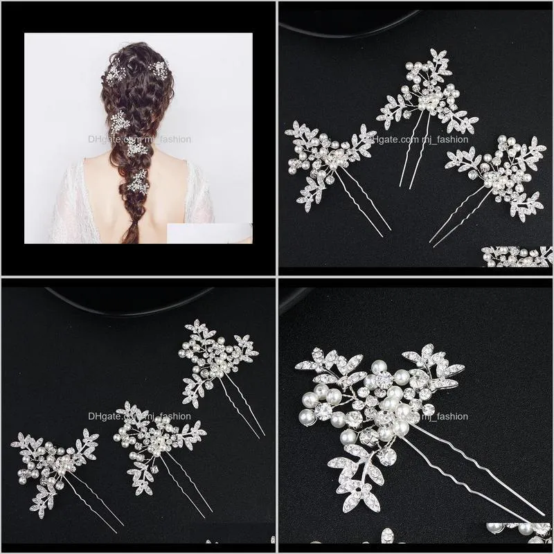 women pearls ivory white hairpins fashion hair sticks fields and gardens style wedding hair jewelry accessories ps1912