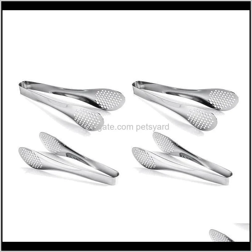 pack stainless steel tongs serving buffet for tea party coffee bar kitchen 9 inch bag clips