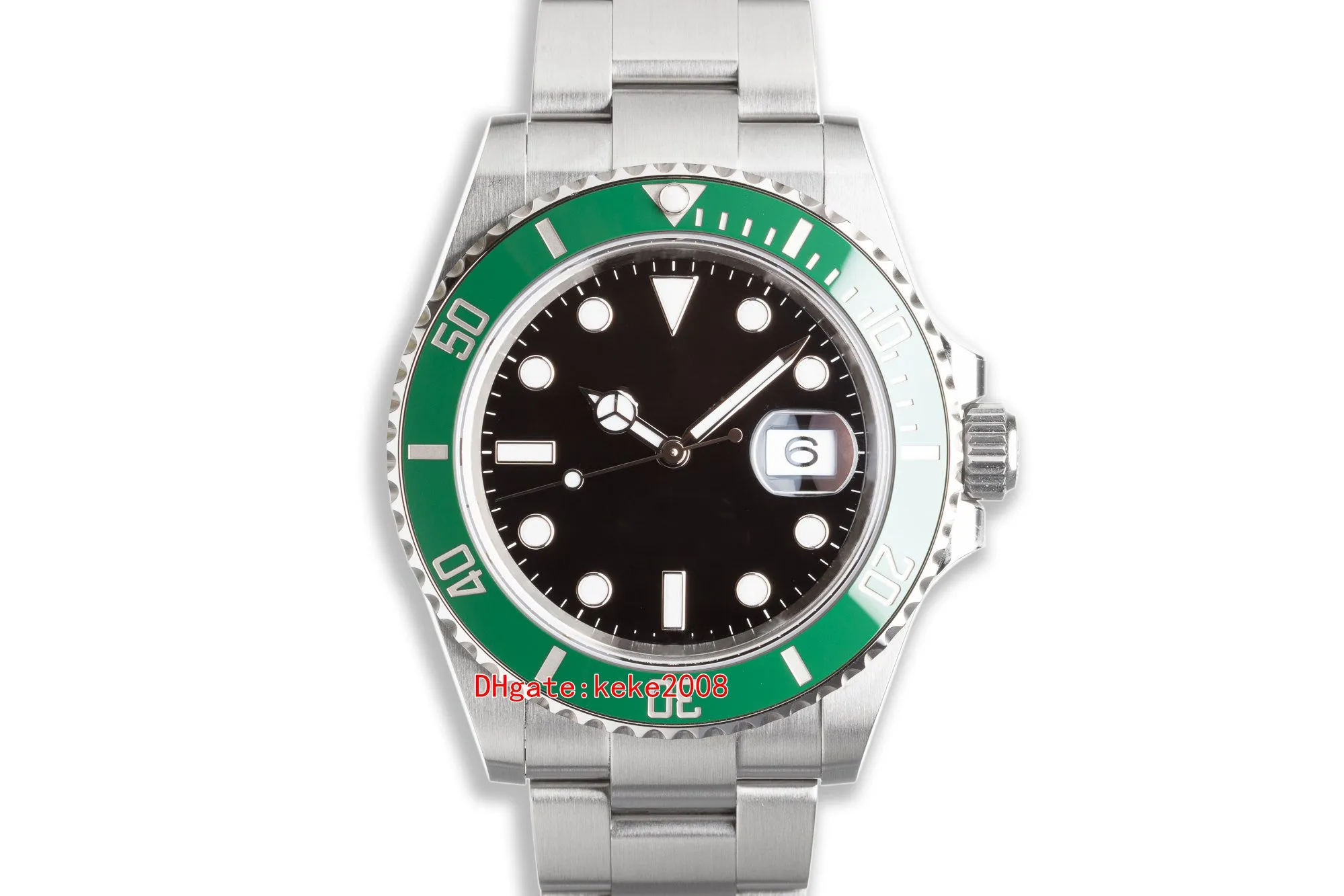 2 цвета BP Самые продаваемые мужские часы 41 мм 126610 Зеленый синий керамический безель Сапфир из нержавеющей стали 316L CAL 2813 Механизм Механический A237Z