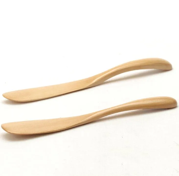 Wooden Butter Knife Wood Cheese-Knife Cheese Tools Spreader Cake Bread Knives SN3124