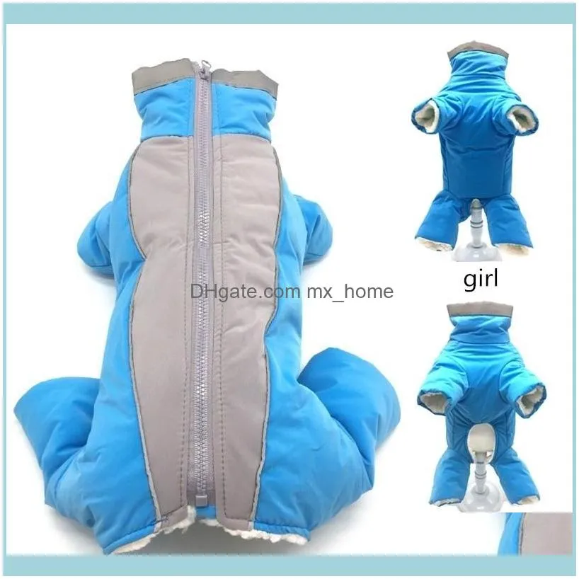 Apparel Supplies Home & Garden Puppy Dog Waterproof Clothing For Reflectiv Pet Jackets Small Animal Winter Warm Cotton Yorkshire Dachshund C