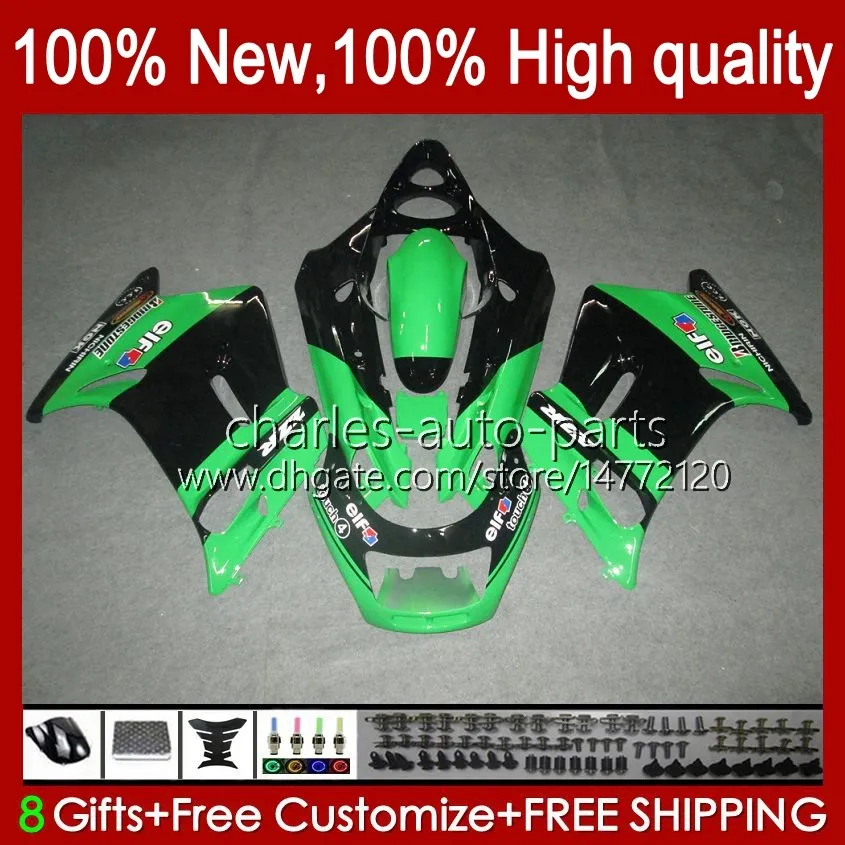 OEM Bodys For KAWASAKI NINJA ZZR250 1990 1991 1992 1993 1994 1995 1996 1997 1998 1999 Bodywork 54HC.39 green black ZZR-250 ZZR 250 CC 90 91 92 93 94 95 96 97 98 99 Fairing