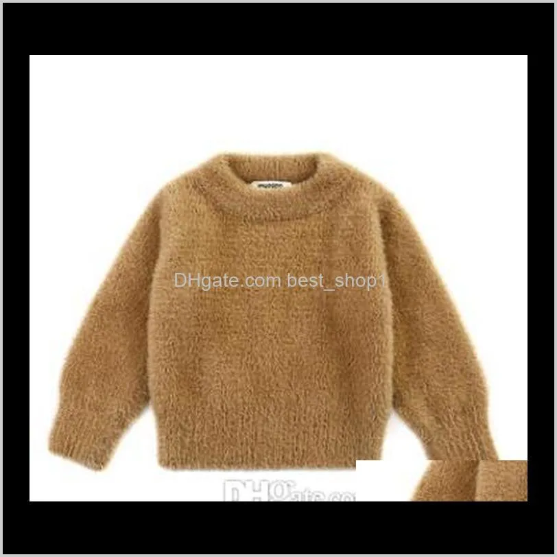 girls fur fleece coat sweaters baby winter clothes boys pullover cardigan fashion outerwear kids outwear long sleeve jumper tops