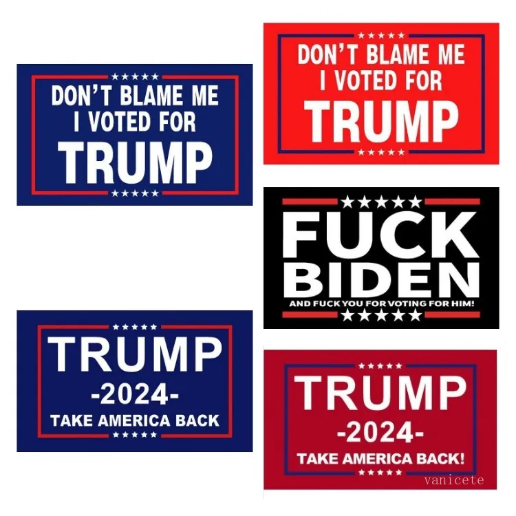Bandera de Trump 2024 Banner electoral Donald Take America Back Save Americas Again Ivanka Biden Banderas 150 * 90 cm 7 estilos T2I52221