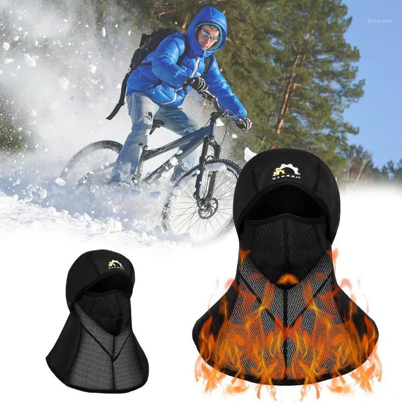 Caps Curling Maski 40 # Zimowe Ciepłe Szalik Polarowy Motocykl Twarz Anti-Dust Waterproof Wiatroszczelna Pełna Kapelusz Kask Neck Ski Balaclavas