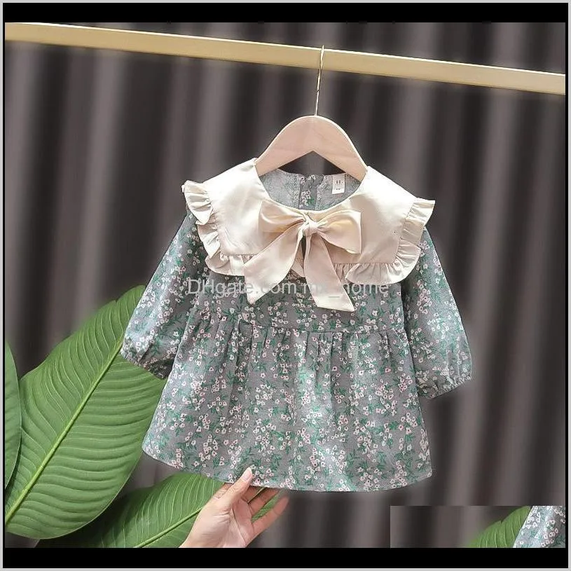2021 new spring born girl`s baby girl clothes children`s birthday princess ed up for party ainm