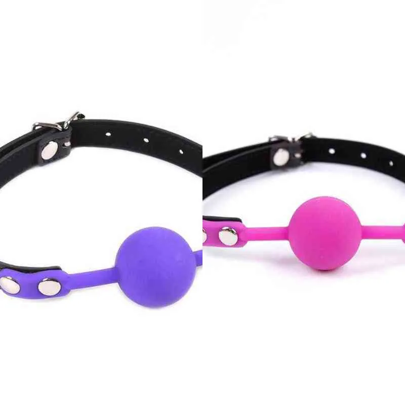 Nxy sm bondage siliconen open mond bal gag onschadelijke zachte gevulde bdsm sex erotische speelgoed voor vrouwen y lingerie 1223