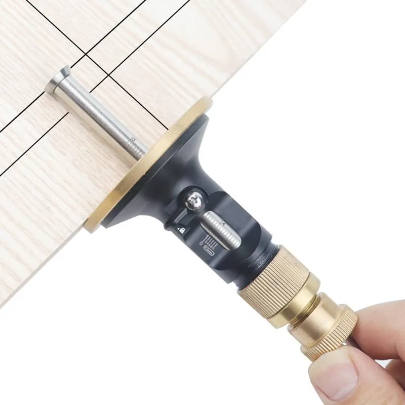 Aluminum Alloy Woodworking Marking Gauge Scriber Wood Scribe Carpenter Tool