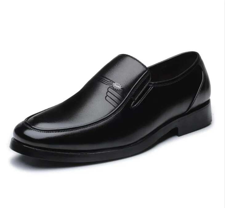 Hommes Oxford imprime Style classique chaussures habillées en cuir vert jaune café à lacets mode formelle affaires