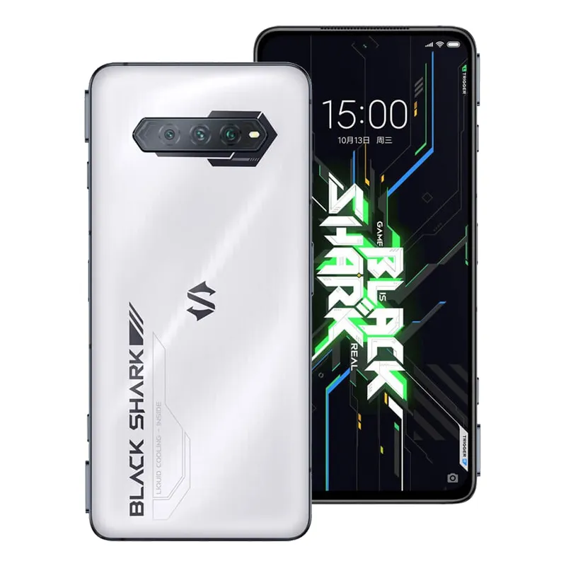 オリジナルXiaomi Black Shark 4S 5G携帯電話ゲーム12GB RAM 128GB 256GB ROM Snapdragon 870 Android 6.67インチ全画面48MP NFCの顔ID指紋スマート携帯電話