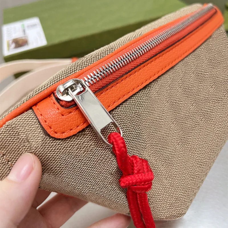 Bumbag 크로스 바디 허리 가방 기질 숄더 가방 클래식 프린트 패니 팩 22SS 디자이너 가방 엠보싱 럭셔리 체크 팩 hig2960