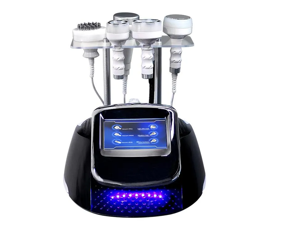 Puissant 80K minceur équipement multifonctionnel ultrasons Cavitation RF graisse sous vide réduire la perte de poids lifting corps massage forme machine pour la maison et le salon