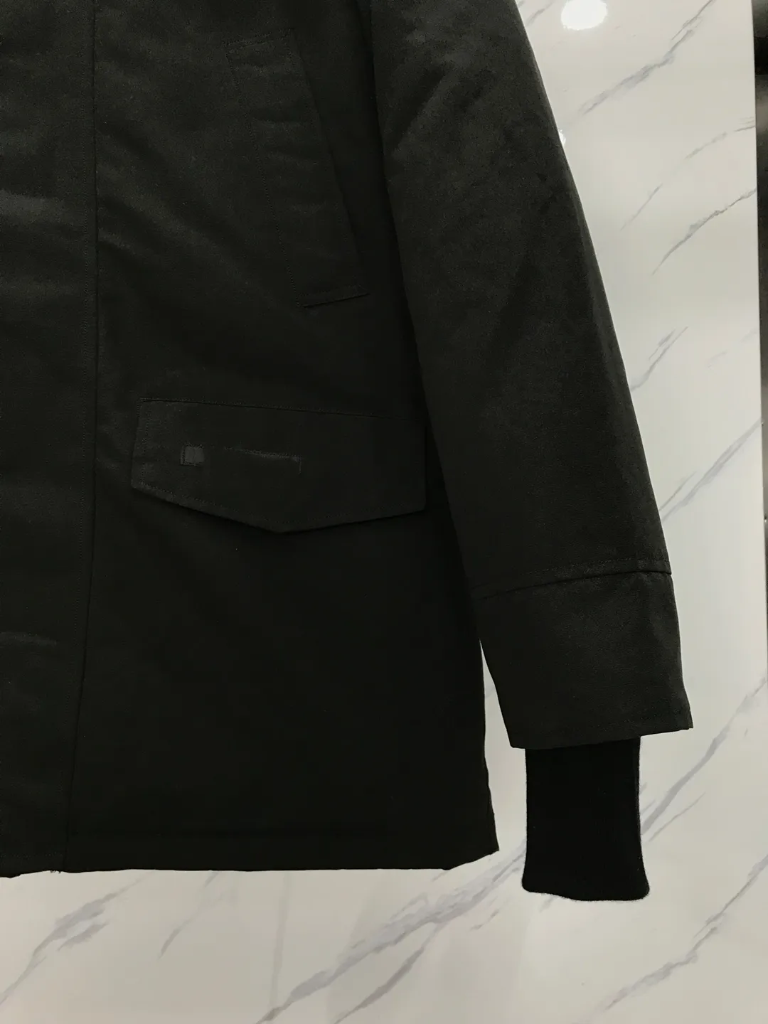 Mens Outerwear coats Winter outdoor leisure sports down jacket white duck windproof long leather collar cap warm real_voghion.com
