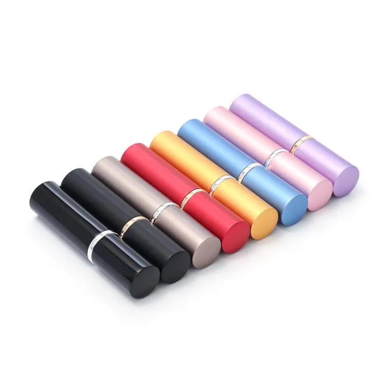 5ml Mini Spray Perfume Travel Aluminum Refillable Empty Cosmetic Container Bottle Atomizer