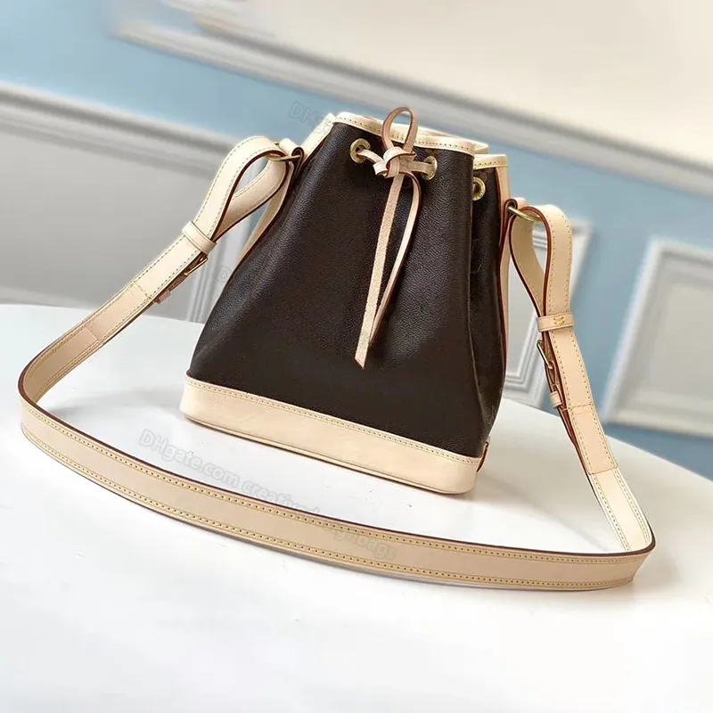 Fashion Readbags Handtasche Echtes Leder Frauen Mini Zieh Seil Ladies Cross Body Bag Noe Hochwertiger Designer Barrel Paket Buchstabe L113 Von 300 07 DHgate