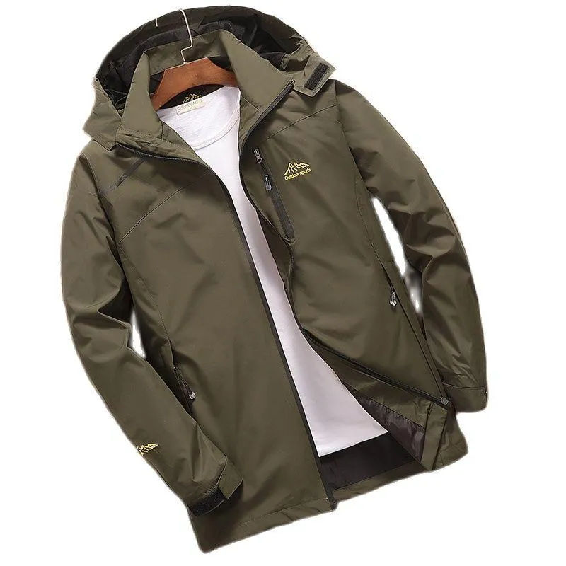 Весна осень мода мужская куртка повседневная ветрозащитное пальто мужской водонепроницаемая ветровка верхняя одежда бренда одежда мужская куртки