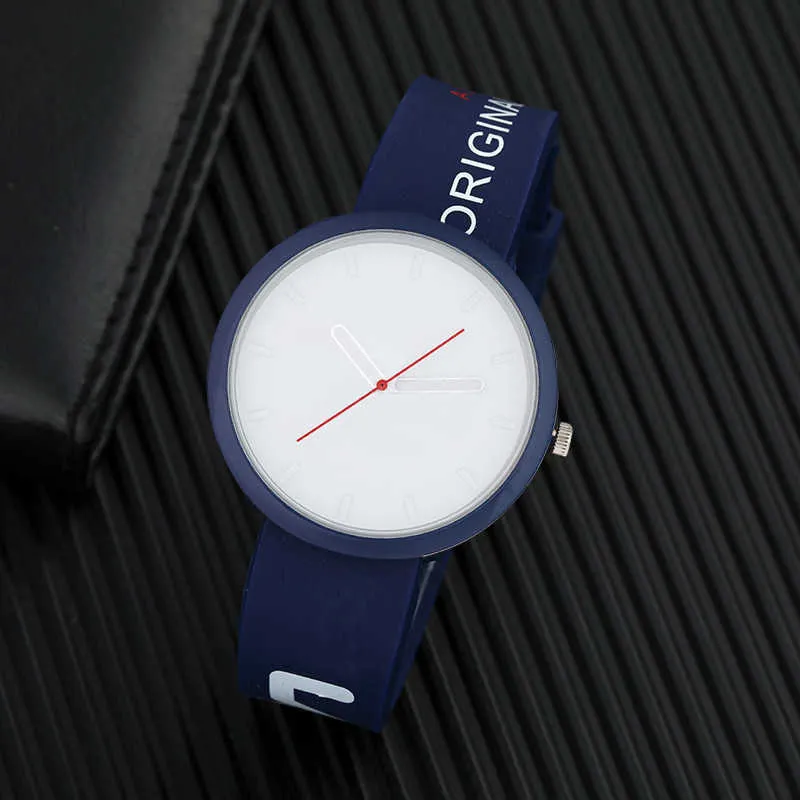 2021新しいファッションカジュアルデジタル時計男性の有名なブランドスポーツ腕時計シリコーンベルト子供ユニセックスクォーツ腕時計G1022