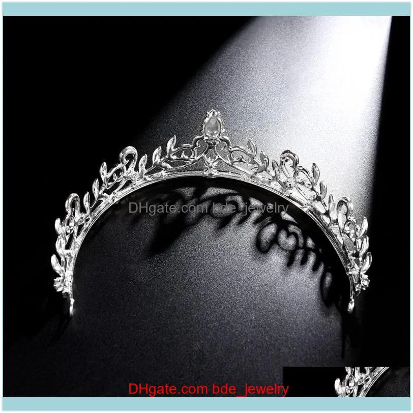 Hair Clips & Barrettes 97QE Bride Crown Wedding Headband Jewelry Ornaments Tiara Luxury Princess Queen