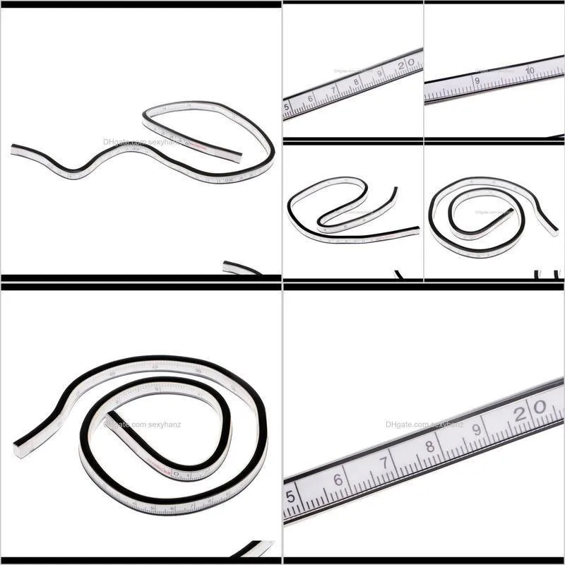 50cm flexible curve ruler drafting drawing measure tool woodworking craft