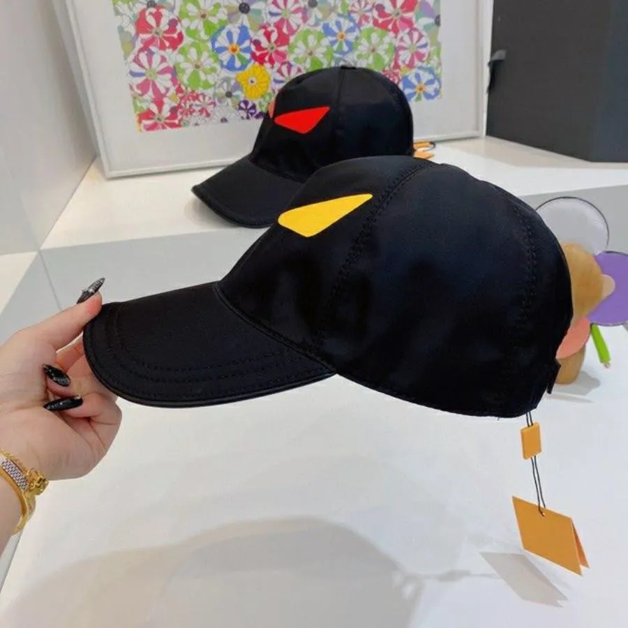 Fashion Street BallS Cap Bucket Hat للرجل والمرأة قابل للتعديل القبعات عيون تصميم 2 لون جودة عالية