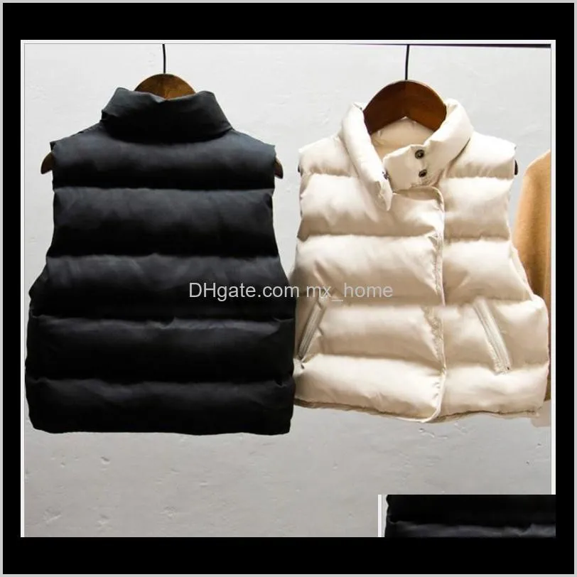 Bébé Vêtements Bébé Maternité Drop Delivery 2021 Automne Et Hiver Enfants Gilet Garçons Filles Chaud Gilet Enfants Coton Vestes Enfant Outwear 1